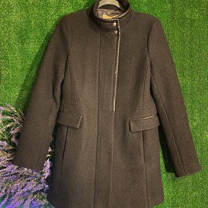Banana Republic Black Wool Coat